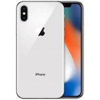 Apple iPhone X - 64GB - Silver (Unlocked) A1901 (GSM)