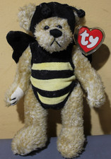 Ty 1993 The Attic Treasures Collection "Beezee" Bee Bear Plush 