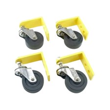 85.793.016 Caster/Bracket Kit for 20" 21"22"24" Surface Cleaners 4 pk