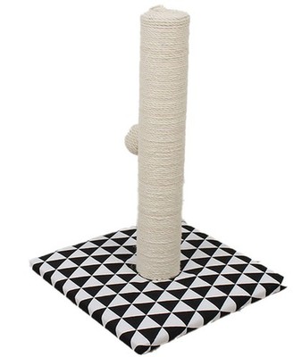 Kratzbaum mit Spiel Optical Basic für Katzen Croci 