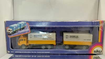 Siku Mercedes Benz 2232 LKW Mauser Near Mint In Box Rare Selten Werbemodell