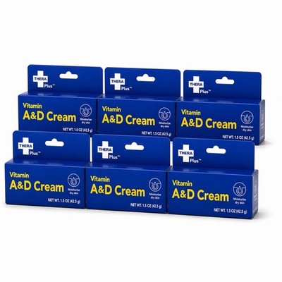Vitamin A&D Cream Thera Plus Moisturizer Dry Skin 1.5oz Choose  Pack 6