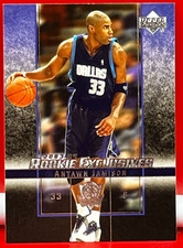 2003-04 Upper Deck Rookie Exclusives Antawn Jamison Dallas Mavericks #45 Card. rookie card picture