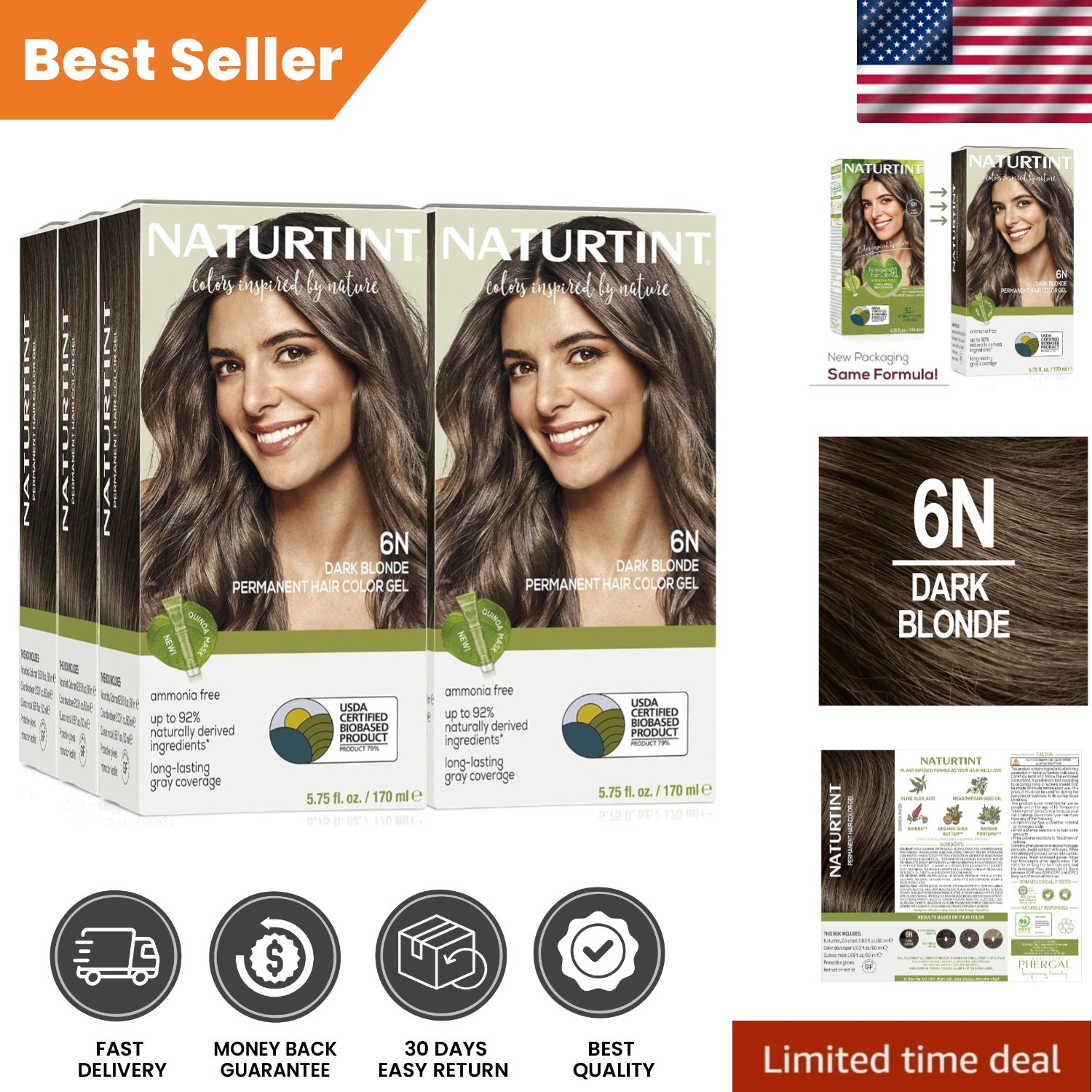 Set (pack Of 6) - Long Lasting Results