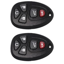 2 5-Button Keyless Entry Remote Car Key For Chevrolet For GMC For Cadillac Kit