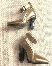 ANTIQUE GOLD SHOES FROM LUSTRE LILITH 12" NU FACE WCLUB EXCL INTEGRITY TOYS DOLL