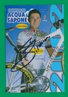 CYCLING cycling card SIMEONI FILIPPO team ACQUA / SOAP 2002 Signed