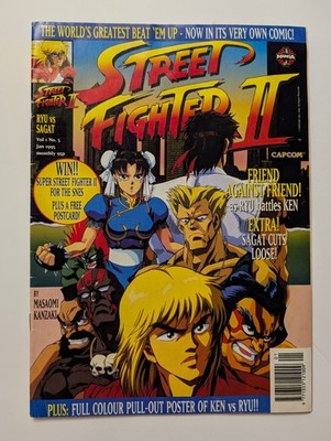 Street Fighter II 2 Comic Vol #1 No 5, Capcom, 1995, Ryu Vs Sagat
