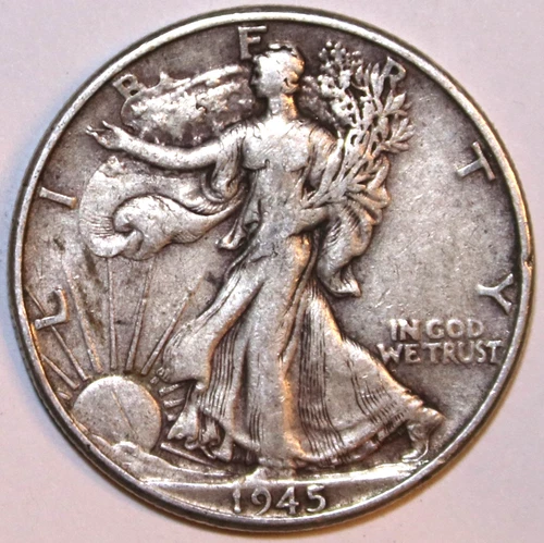 1945-P Walking Liberty Half Dollar - Extra Fine - #0978EC