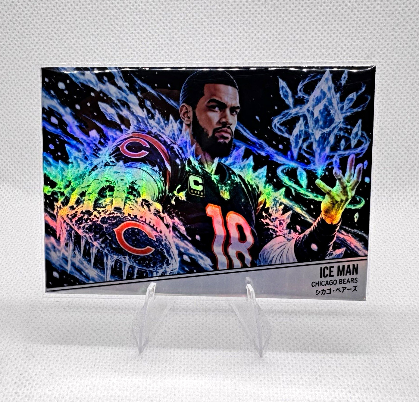 Fan Art Custom Manga Caleb Williams Chicago Custom Card