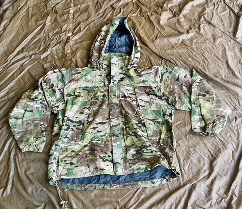 Army Military Surplus Multicam OCP Extreme Cold Wet Weather GoreTex Jacket L/R