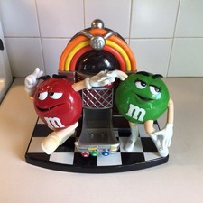 Vintage Original M&M’s Jukebox Rock & Roll Cafe Candy Dispenser - 2004