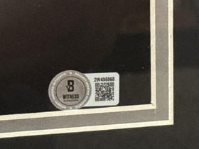 Bo Jackson Autographed 20x16 Tecmo Bowl Photo Framed w/ NES Controller Beckett