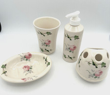 Vintage Crowne Oakes Designs Rose Floral Desi...