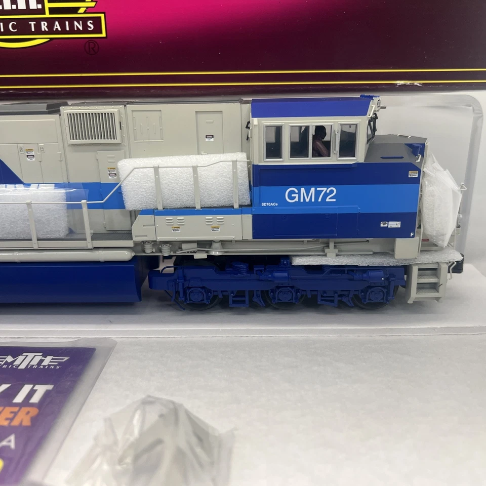 MTH Premier 20-2622-3 EMD Demonstrator Non-Powered SD70ACe Diesel O New #GM72 - Image 3 of 4