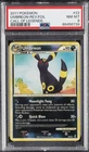 2011 POKEMON CALL OF LEGENDS #22 UMBREON-REVERSE FOIL PSA 8