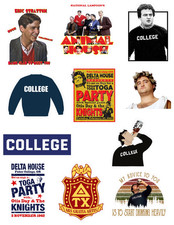 National Lampoons Animal House 70's Movie Stickers