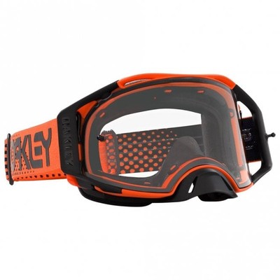 Oakley Brille - Airbrake - MOTO 2.0 - Fluo Orange mit Klar