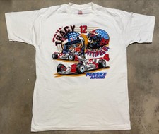 Vintage 1993 Paul Tracy Emerson Fittipaldi Penske Racing Tee -xl