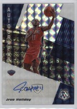 2019-20 Panini Mosaic Auto Mosaic Silver Prizm Jrue Holiday #AM-JHD Auto 4f5
