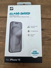ZAGG iFrogz Apple iPhone 15 Glass Shield Screen Protector
