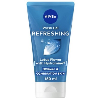 NIVEA Refreshing    Gesichtsreiniger Waschgel für normale & Mischhaut 150 ml