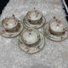 Castleton Sunnyvale Cups and Saucers Set of 4