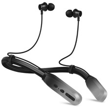 Neckband Bluetooth Headphones, 200H Extra Long Playtime Wireless Stereo Neckb...