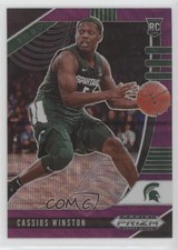 2020-21 Panini Prizm Draft Picks Purple Wave Prizm Cassius Winston #29 0hd6