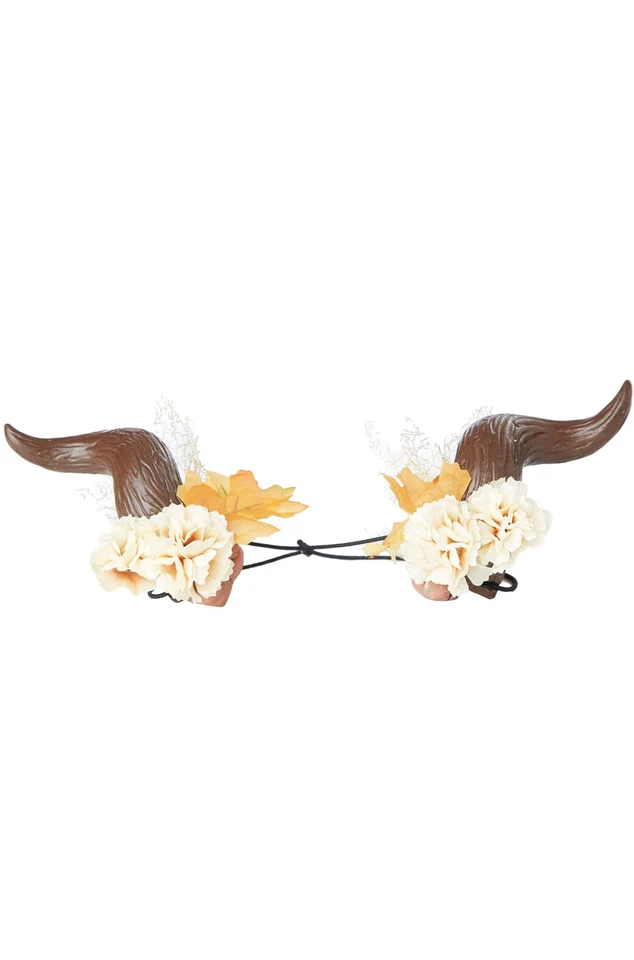 Accesorio de disfraz de cuernos de hadas del bosque Foto 2 de 2
