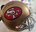 New ListingFanatics Under Wraps Joe Montana Autographed Helmet HOF 2000 Inscription!