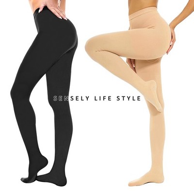US High Waist Compression Pantyhose Stockings 20-30 mmHg Women's Shaping Socks