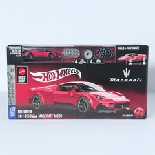 Mattel Hot Wheels Brick Shop Maserati Mc20 Building Set 250pieces Die-cast Jfr90