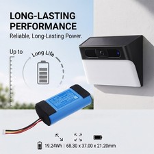 BATTERIE 5200mAh Type T81A0 For Eufy Security S120 Solar Wall Light Cam