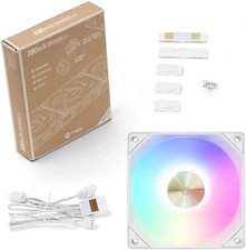 Cableless PWM aRGB Fan 120mm White
