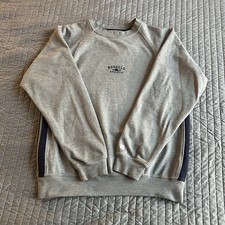 Vintage 90S Y2K Russell Pro Athletic Sweater Men  s Large Grey/Navy Crewneck