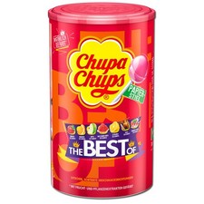 (12,29€/1kg) Chupa Chups Lutscher The Best Of, Lolly, 100 Stück