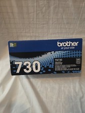 Brother TN-730 Black Toner Cartridge Genuine New In BOX.