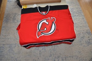 Jean-Francois Damphousse New Jersey Devils 2001-02 Game Worn KOHO Jersey Size 56