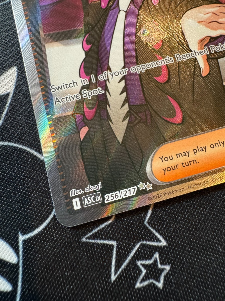 Boss's Orders 256/217 Pokemon TCG Ascended Heroes Ultra Rare