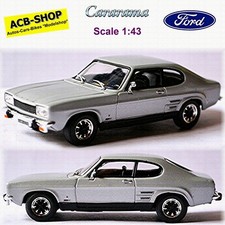 Ford Capri ’69 Coupe 1968-73 silber silver metallic 1:43 Cararama