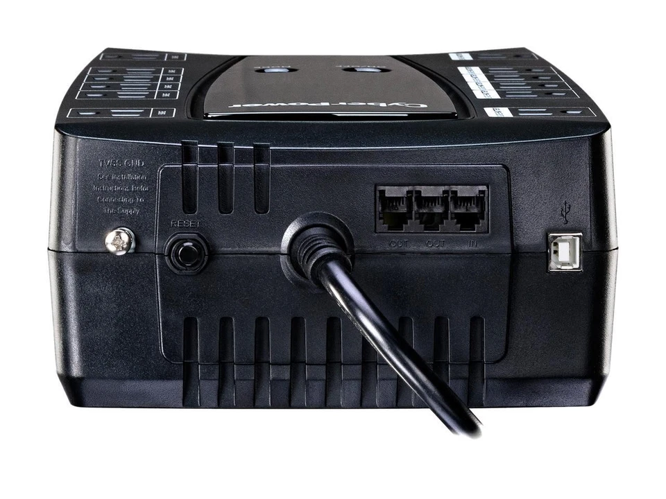CyberPower AVRG750LCD 750 VA 450W 12 Outlets Intelligent LCD UPS - Image 4 of 4