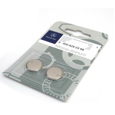 MERCEDES FERNBEDIENUNG SCHLÜSSELANHÄNGER AKKUPAKET SET 2 STÜCK ORIGINAL