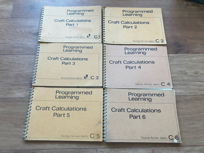 Training Services Agency Craft Calculations Programmed Learning 1-6