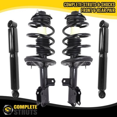 Front Complete Strut Assemblies & Rear Shock Absorbers for 2010-2013 Kia Forte
