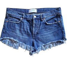 WE THE FREE Cutoff Distressed Button Fly Shorts OB562991 Women's Size 28