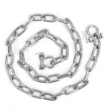 1/4" or 5/16" Anchor Chain for Boat, Marine Grade Boat Anchor Chain