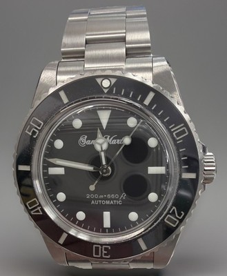 San Martin 39mm Automatik Taucheruhr SN006-G-2 NEUWERTIG