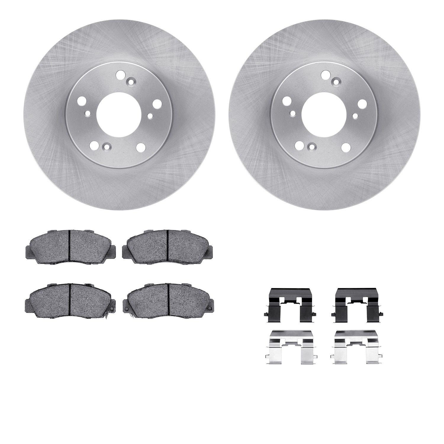 Dynamic Friction 6612-59019 Disc Brake Kit For 98-02 Honda Accord