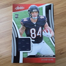 2025 Panini Absolute - Colston Loveland - Rookie Materials Patch #ARM-CLD Bears